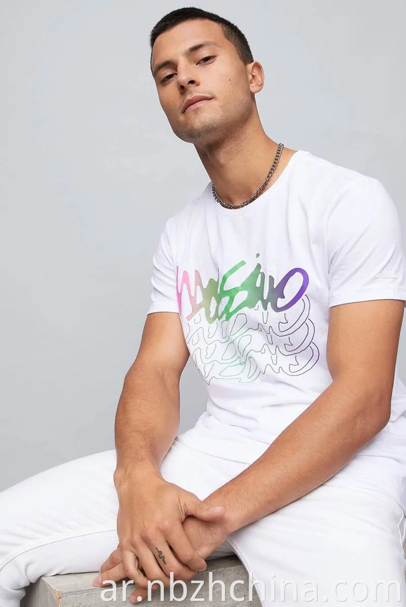 Mens Casual Organic Cotton Tee